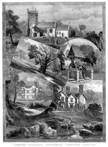 مناظر لساندرينجهام ، نورفولك ، 1887 بواسطة غير معروف