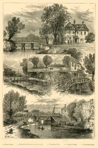 المشاهدات على نهر ليا ، c1876. بواسطة غير معروف