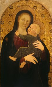 العذراء والطفل ، ج. 1450. بواسطة غير معروف