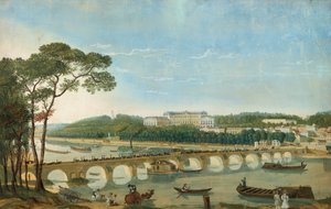 زيارة للملك فرانسيس الأول وملكة نابولي إلى تشارلز العاشر في سانت كلاود ، 1830 مايو من القرن التاسع عشر بواسطة غير معروف