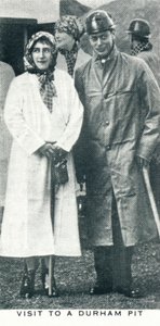 زيارة إلى دورهام حفرة ، 1936 1937 بواسطة غير معروف