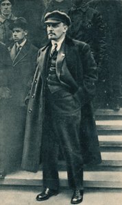 فلاديمير إيليتش لينين ، الزعيم البلشفي الروسي ، موسكو ، روسيا ، 1 مايو 1919 بواسطة غير معروف