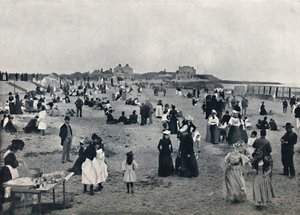 والتون أون ذا نايز - مشهد على الشاطئ ، 1895 بواسطة غير معروف