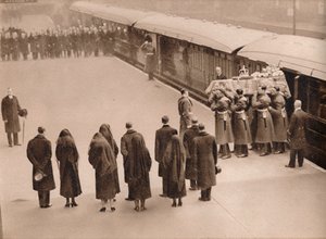 مشاهدة التابوت المغطى بالمعيار الملكي 1936 بواسطة غير معروف