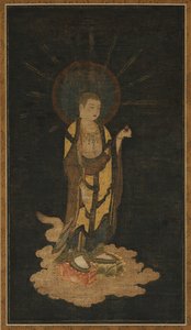 الترحيب بنسب جيزو بوساتسو ، 1200s. بواسطة غير معروف