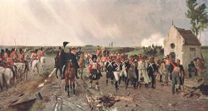 Wellingtons March من Quatre Bras إلى Waterloo ، 1815 ، c1878 ، c1902. بواسطة غير معروف