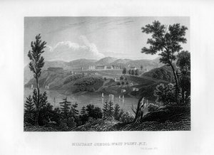 مدرسة ويست بوينت العسكرية ، نيويورك ، 1855 بواسطة غير معروف