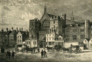 قاعة وستمنستر ، 1881. بواسطة غير معروف