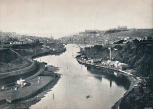 ويتبي - منظر عام للمدينة ، 1895 بواسطة غير معروف