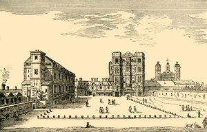 وايتهول حوالي 1650 ، 1881. بواسطة غير معروف