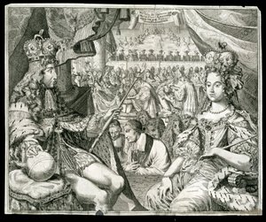ويليام الثالث وماري الثانية ، ملك وملكة بريطانيا العظمى وأيرلندا ، عام 1689 بواسطة غير معروف