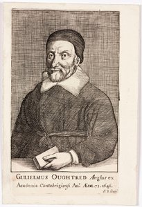 William Oughtred ، عالم رياضيات إنجليزي بواسطة غير معروف