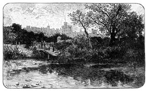 قلعة وندسور ، بيركشاير ، 1900 بواسطة غير معروف