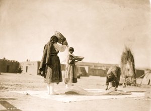 تذرية القمح - سان خوان 1905 (صورة) بواسطة غير معروف