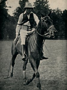 ونستون تشرشل يلعب لعبة البولو ، 1920 ، 1945. بواسطة غير معروف