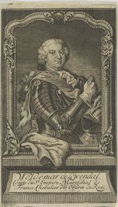 Woldemar Freiherr von Löwendal 1660-1740 ، قبل 1748. بواسطة غير معروف