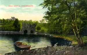 Wray Castle ، كلايف ، لانكشاير ، أوائل القرن العشرين بواسطة غير معروف