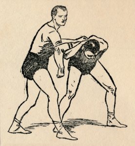 مصارعة 1912 بواسطة غير معروف