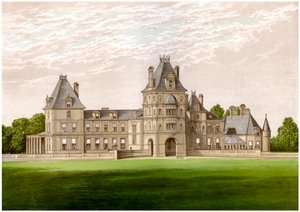 Wynnstay ، Denbighshire ، ويلز ، منزل Baronet Williams-Wynn ، c1880 بواسطة غير معروف