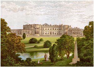 Wynyard Park ، مقاطعة دورهام ، منزل ماركيز لندنديري ، c1880 بواسطة غير معروف