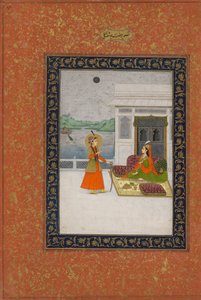 لقاء يوسف وزليخة ، ج. 1764. بواسطة غير معروف