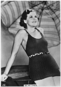 زيلما أونيال ، الممثلة الأمريكية ، المغنية والراقصة ، c1938 بواسطة غير معروف