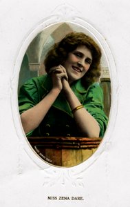 زينة داري 1887-1975 ، الممثلة الإنجليزية ، أوائل القرن العشرين بواسطة غير معروف