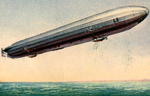 زيبلين LZ 3 ، 1914 ، 1932. بواسطة غير معروف