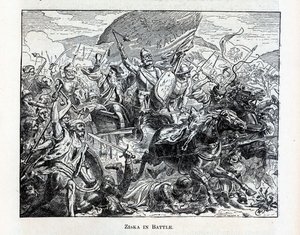 Ziska in Battle ، 1882 بواسطة غير معروف