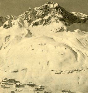 زورس وقمة Hasenfluh ، فورارلبرغ ، النمسا ، c1935. بواسطة غير معروف