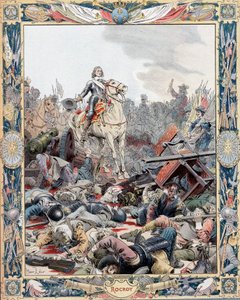 دوك دي إنجين يقود الانتصار الفرنسي على إسبانيا ، حرب الثلاثين عاما ، 1643 c1880 بواسطة غير معروف