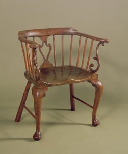 لدغ الطقسوس وكرسي إلموود وندسور ، c.1760 بواسطة غير معروف غير معروف