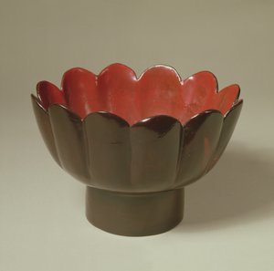 كأس ، سلالة سونغ (960-1279) (الخشب المطلي)