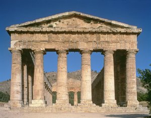 المعبد اليوناني c.424-416 قبل الميلاد (التفاصيل) بواسطة غير معروف غير معروف