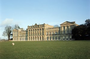 Heveningham Hall، View of the exterior، c.1778 بواسطة روبرت تايلور 1714-1788 ، سوفولك ، المملكة المتحدة بواسطة غير معروف غير معروف