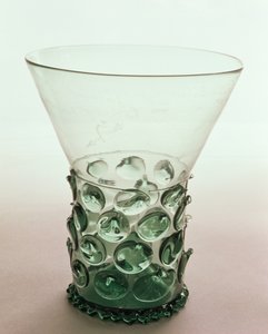 دورق Krautstrunk Waldglas ، c.1600 ، النقش بتاريخ 1626 بواسطة غير معروف غير معروف