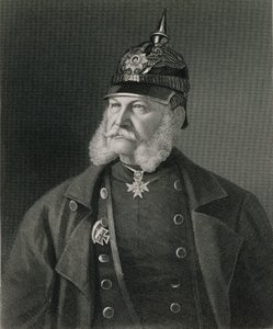 صورة وليام الأول (1797-1888) ملك بروسيا وإمبراطور ألمانيا ، نقشها ويليام هول (1807-71) حانة. بقلم ويليام ماكنزي بواسطة غير معروف غير معروف