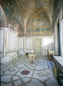 Sala di Ruggero من قبل الحرفيين العرب والبيزنطيين ، Palazzo dei Normanni ، باليرمو ، إيطاليا بواسطة غير معروف غير معروف