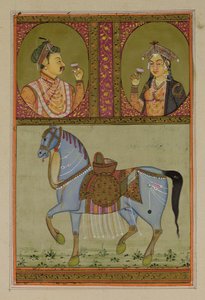 شاه جهان (1592-1666) ومنتاز محل ، زوجته (ت 1629) ، موغال بواسطة غير معروف غير معروف