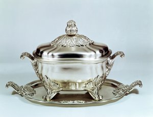 حامل شوربة الحساء ، درسدن ، الباروك ، بقلم فريدريش راينهارد شرودل ، c.1750