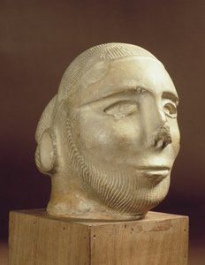 رأس صورة ستيتايت ، موهينجودارو ، 2300-1750 ق