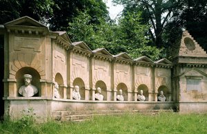 ستو ، ويليام كينت (1684-1748) ، معبد الجدارة البريطانية ، c.1735 ، باكينجهامشاير ، المملكة المتحدة بواسطة غير معروف غير معروف