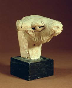 رأس جمل من الطين المحروق ، موهينجودارو ، 2300-1750 ق بواسطة غير معروف غير معروف