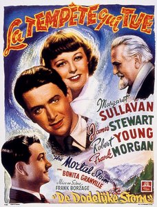ملصق فيلم FrankBorzage The Storm That Kills مع مارغريت سالفان وجيمس ستيوارت 1940 بواسطة غير معروف
