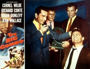 ملصق الفيلم "The Big Combo" لجوزيفلويس مع كورنيل وايلد وريتشارد كونتي وبريان دونليفي وجان والاس 1955 بواسطة غير معروف