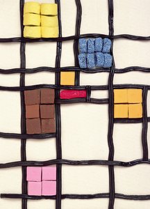 Allsorts 1 (بعد موندريان) 2003 (صورة) بواسطة فنان غير معروف
