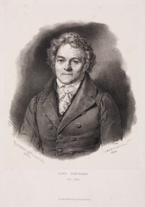 Alois Senefelder ، المخترع الألماني للطباعة الحجرية ، أوائل القرن التاسع عشر بواسطة غير معروف