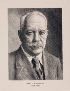 أرنولد سومرفيلد ، عالم فيزياء ألماني ، عام 1930 بواسطة غير معروف