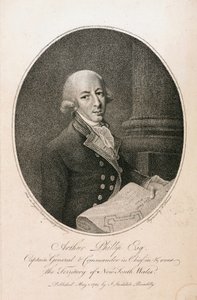 آرثر فيليب ، قائد البحرية البريطانية ، عام 1789 بواسطة غير معروف