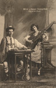 بافاريا ديو ، ألمانيا ، حوالي عام 1910 (بطاقة بريدية) بواسطة فنان غير معروف